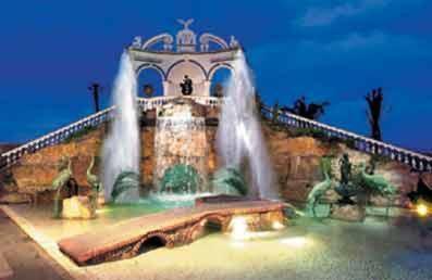Grand Hotel La Sonrisa SantʼAntonio Abate Extérieur photo Fountain of the Three Kings